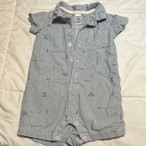 Carters 12 Mos Short Sleeve Romper